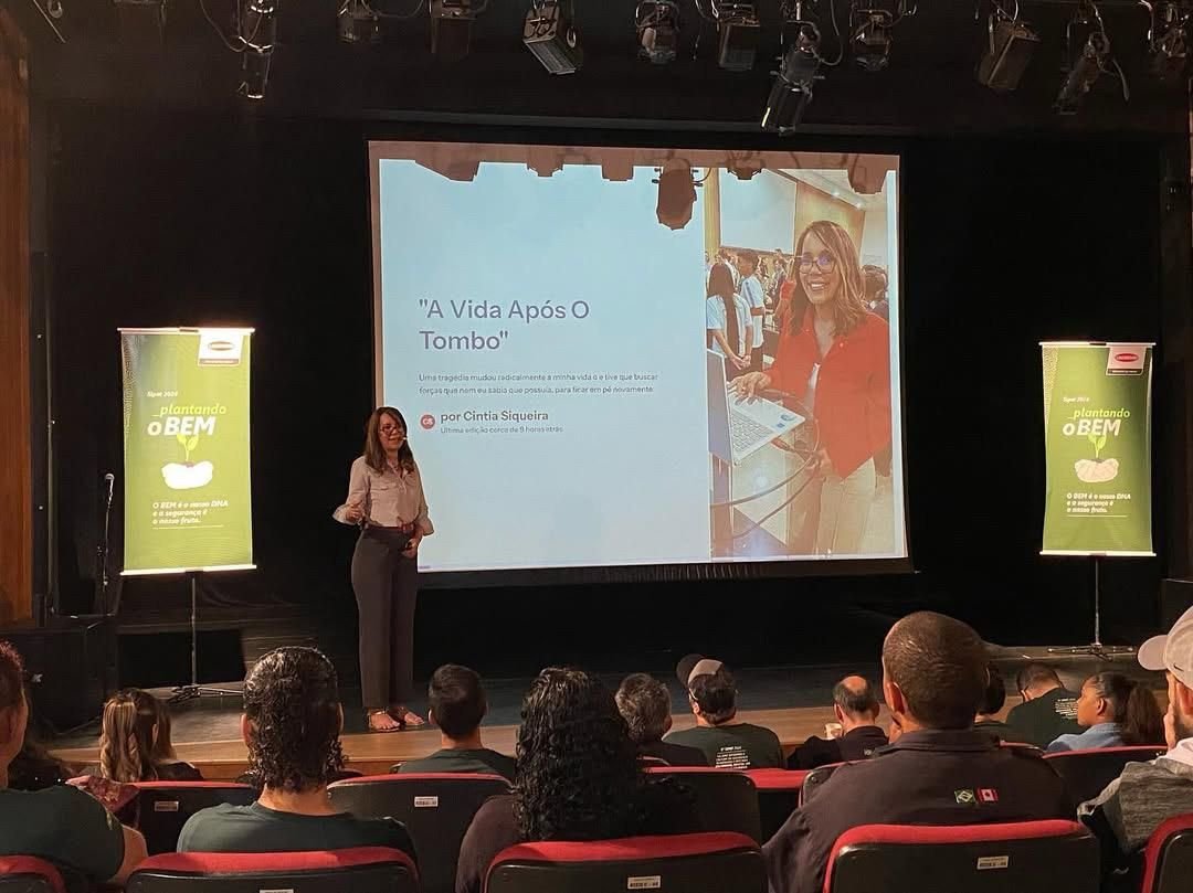 Palestra com História Impactante